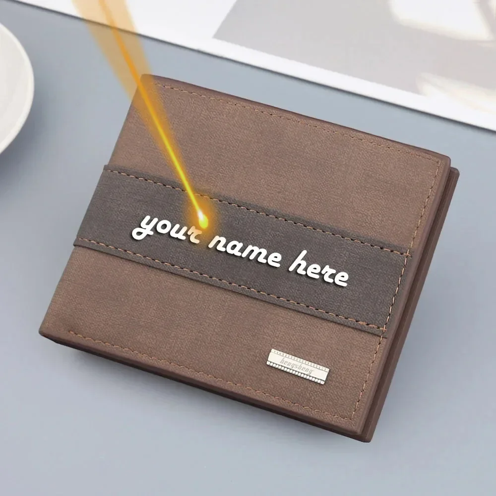 Coin Holder Men - Dompet Pria Nama Kustom Minimalis Ukiran