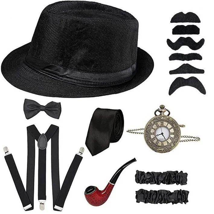 Men'S Accessories In The 1920S - Alat Peraga Pesta Pria Tema 1920S