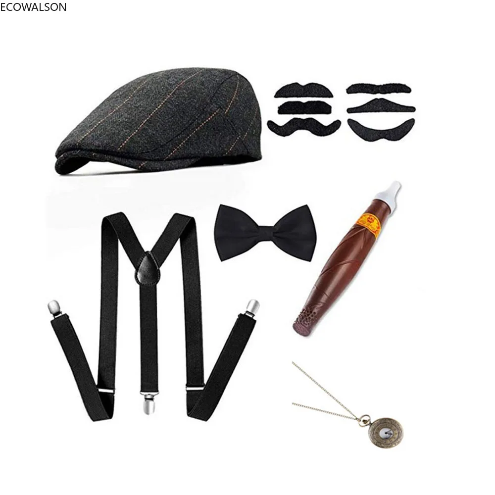 Men'S Accessories In The 1920S - 5 Buah Set Aksesori Pakaian Panggung