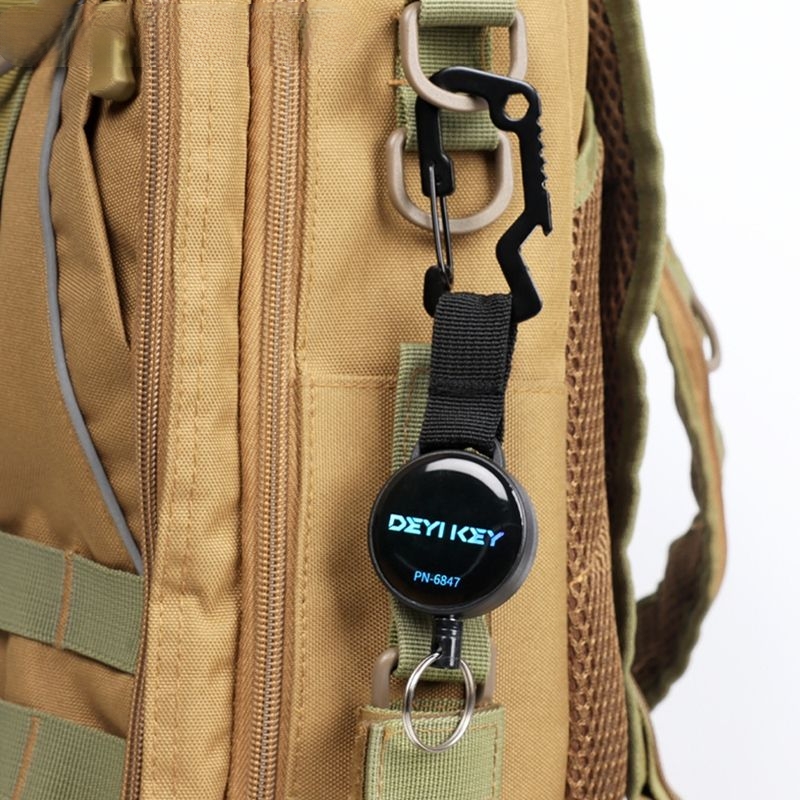 Keychain Multi Tool - 1 Buah Kait Perlengkapan Menyelam Retraktor