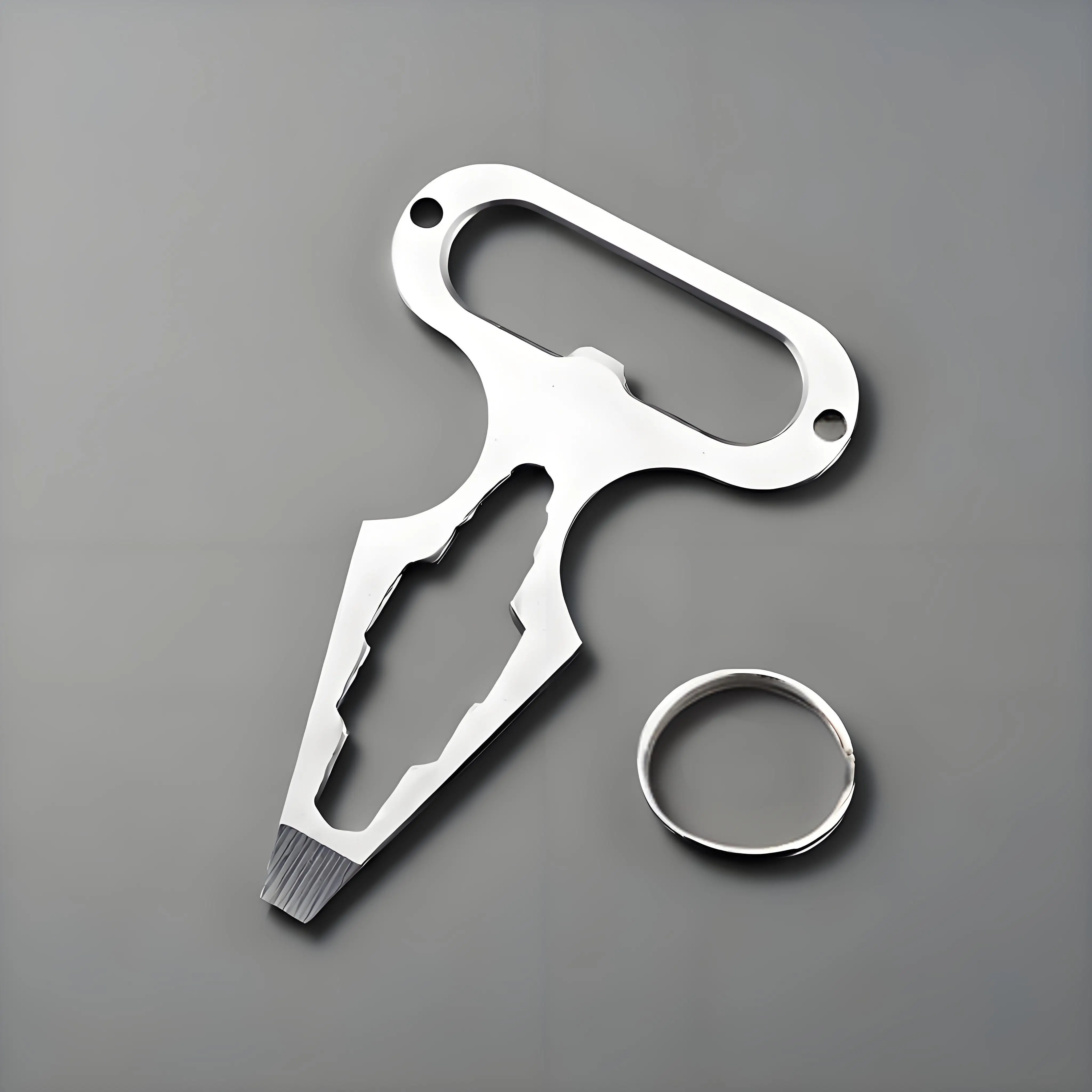 Keychain Multi Tool - 2026 Alat Survival EDC Outdoor untuk