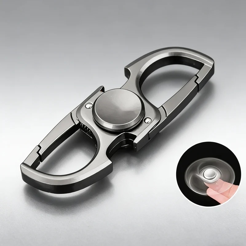 Keychain Multi Tool - Mainan Fidget Spinner Ujung Jari dari