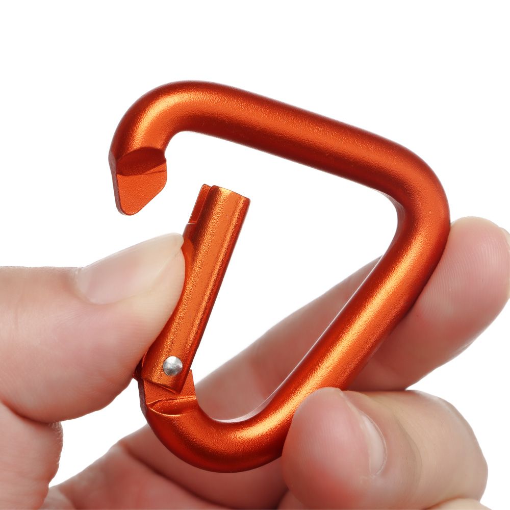 Keychain Multi Tool - Warna-warni Segitiga/Persegi Carabiner Luar Ruangan Berkemah