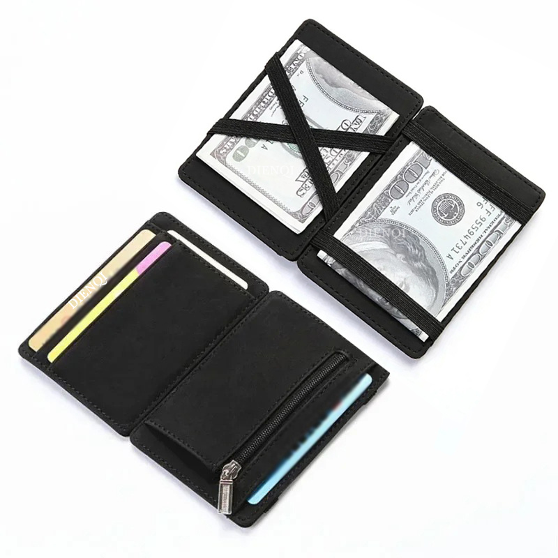Dompet Ajaib Kulit PU Pria, Te - Coin Holder Men ulasan dan harga