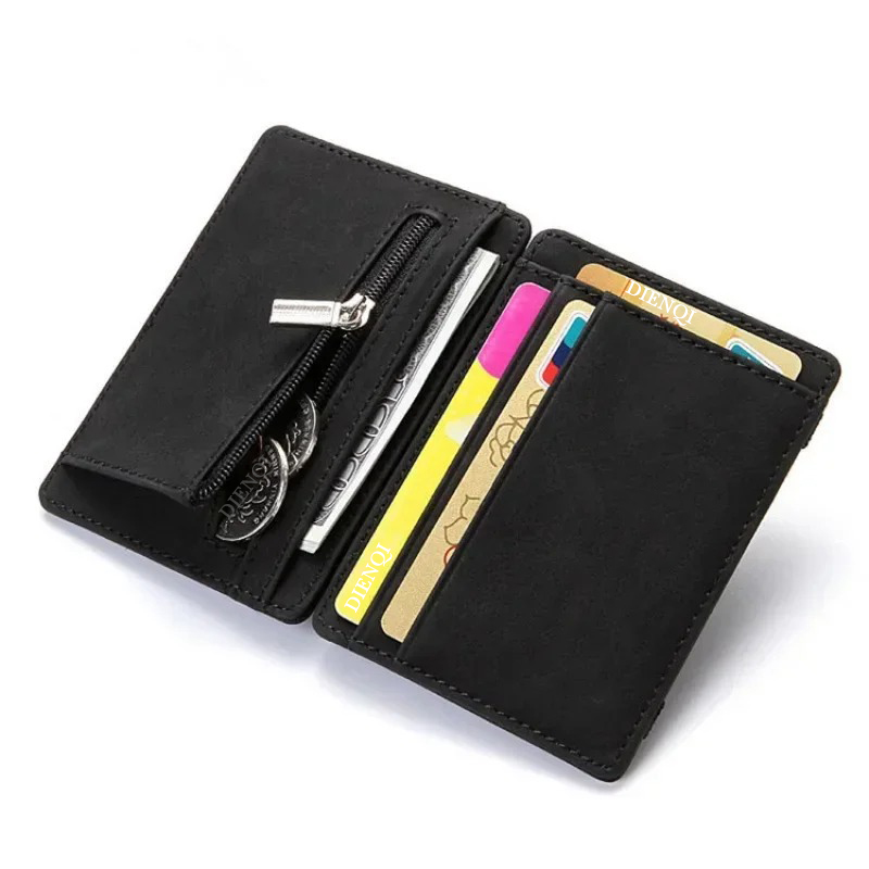 Dompet Ajaib Kulit PU Pria, Te - Coin Holder Men ulasan dan harga