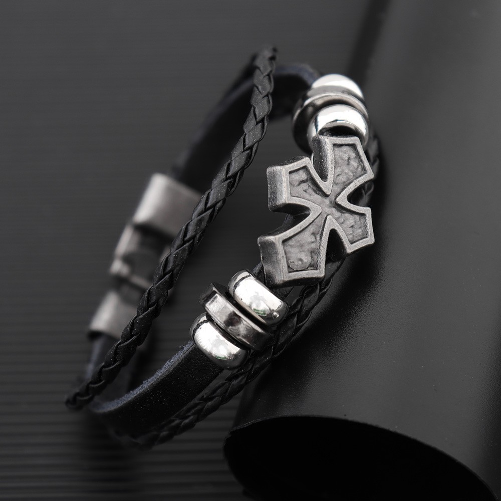 Gelang kulit buatan tangan mul - Men Accessories For Hand ulasan dan harga