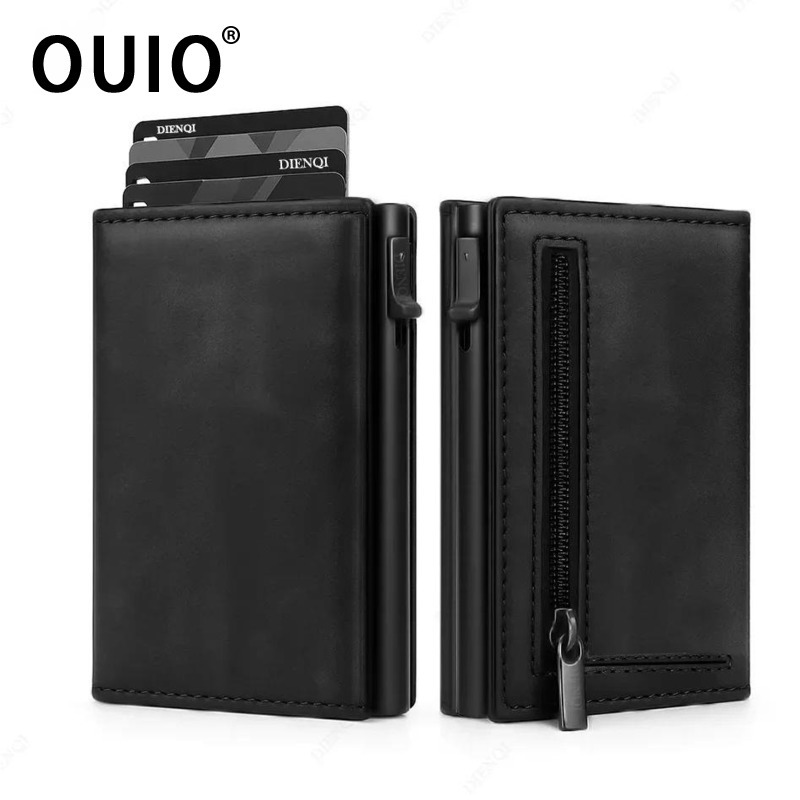 OUIO Dompet Tempat Kartu Kredi - Coin Holder Men ulasan dan harga