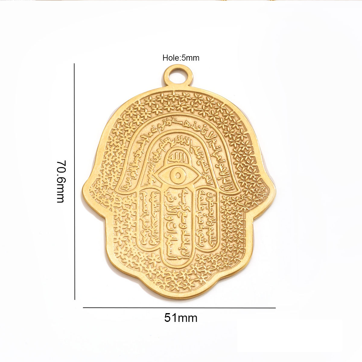 5Pcs Liontin Hamsa Tangan dan  - Men Accessories For Hand ulasan dan harga
