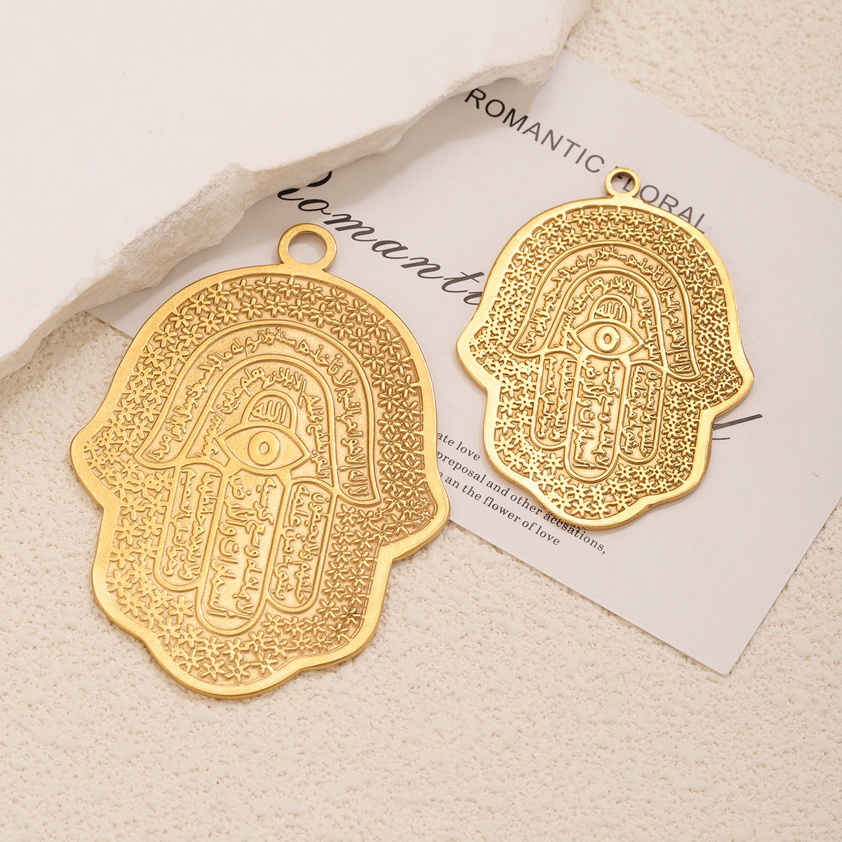 5Pcs Liontin Hamsa Tangan dan  - Men Accessories For Hand ulasan dan harga