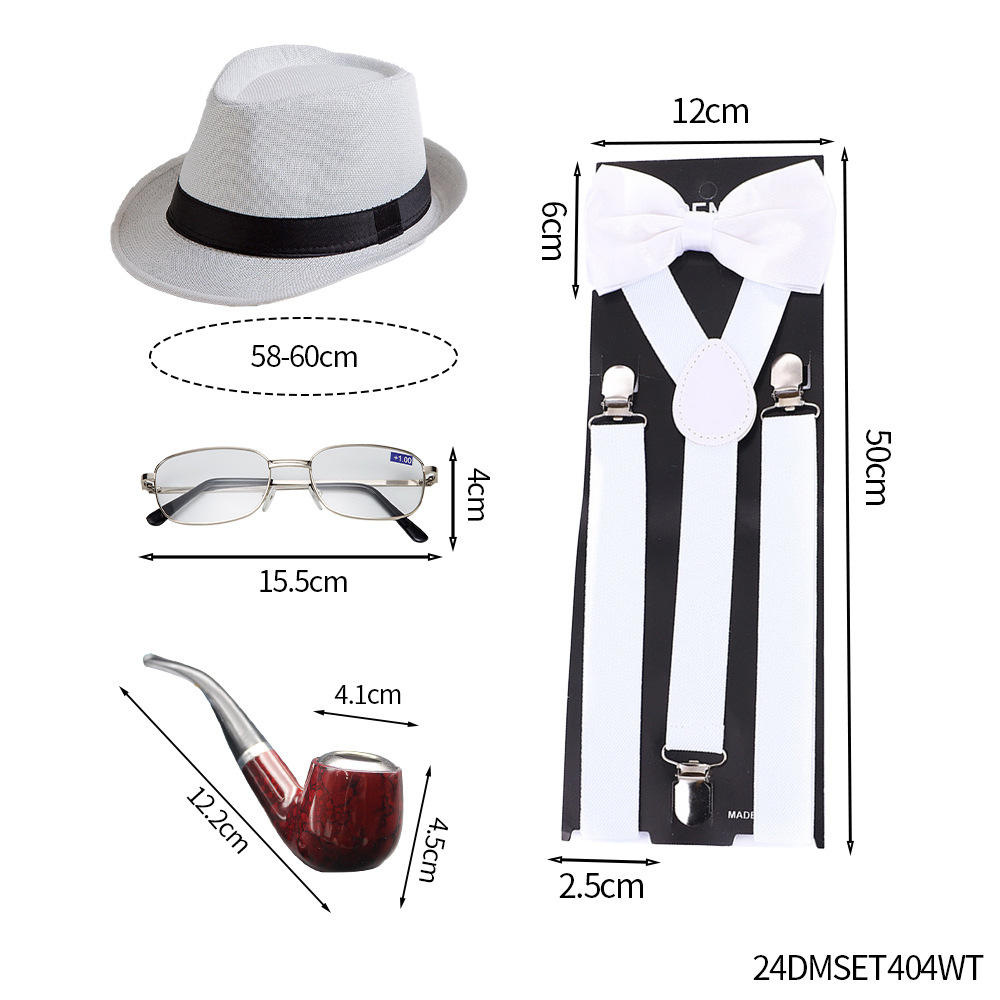 Kostum Gangster Gatsby Pria Er - Men'S Accessories In The 1920S ulasan dan harga