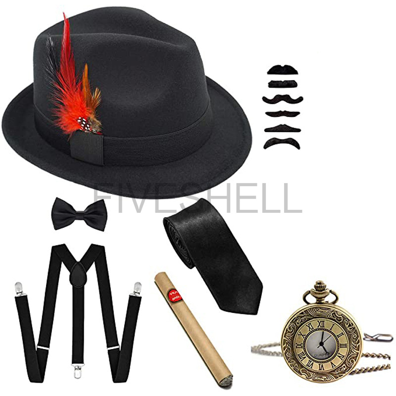 Aksesori kostum Gangster Gatsb - Men'S Accessories In The 1920S ulasan dan harga