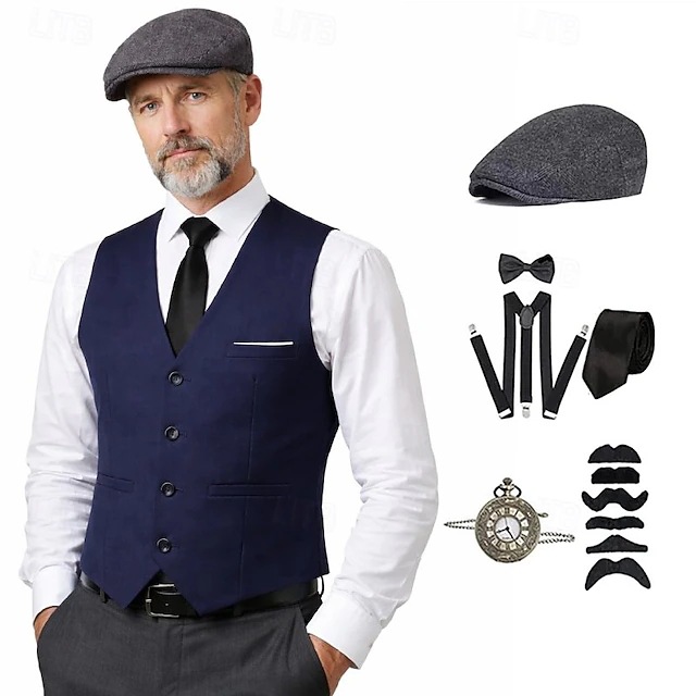 Kostum Pria Ukuran Besar Era 1 - Men'S Accessories In The 1920S ulasan dan harga