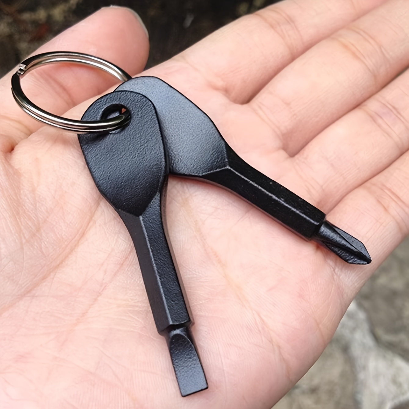 2 buah obeng mini gantungan ku - Keychain Multi Tool ulasan dan harga