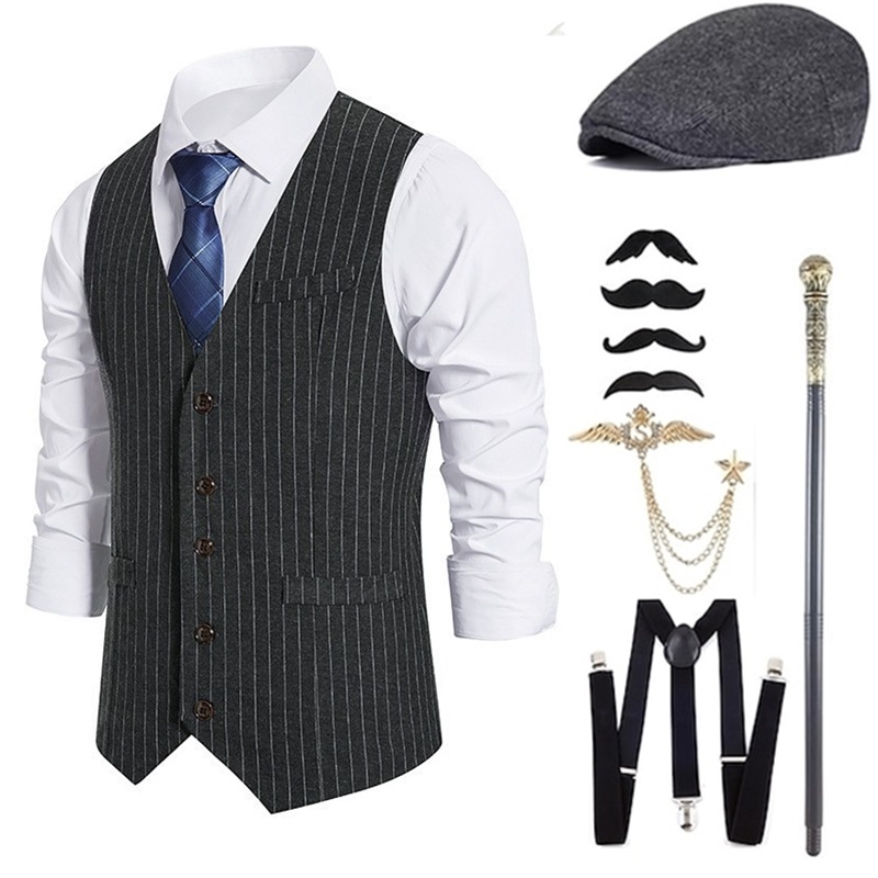 Set Kostum dan Aksesoris Gangs - Men'S Accessories In The 1920S ulasan dan harga