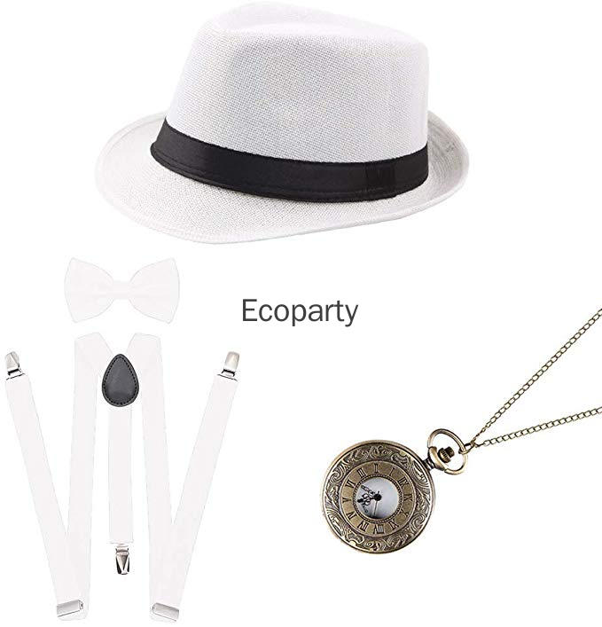 Aksesoris Karnaval Pria Gaya 1 - Men'S Accessories In The 1920S ulasan dan harga