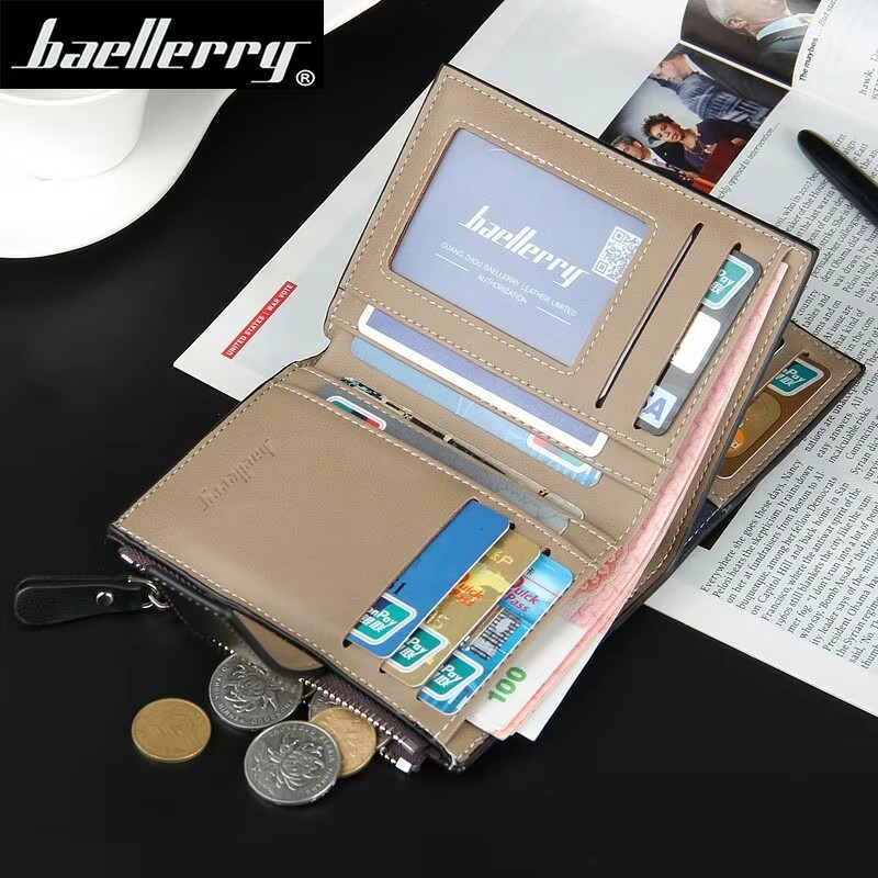 Dompet Pendek Pria dengan Ukir - Coin Holder Men ulasan dan harga
