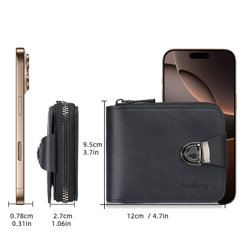 Dompet Pria Pendek Baellerry d - Coin Holder Men ulasan dan harga