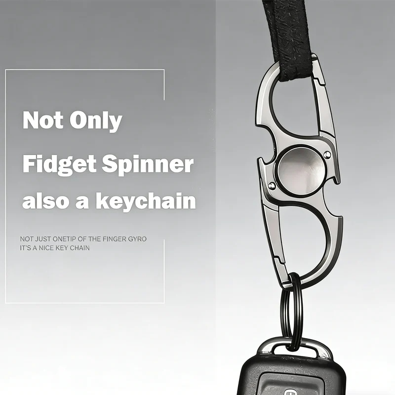 Mainan Fidget Spinner Ujung Ja - Keychain Multi Tool ulasan dan harga