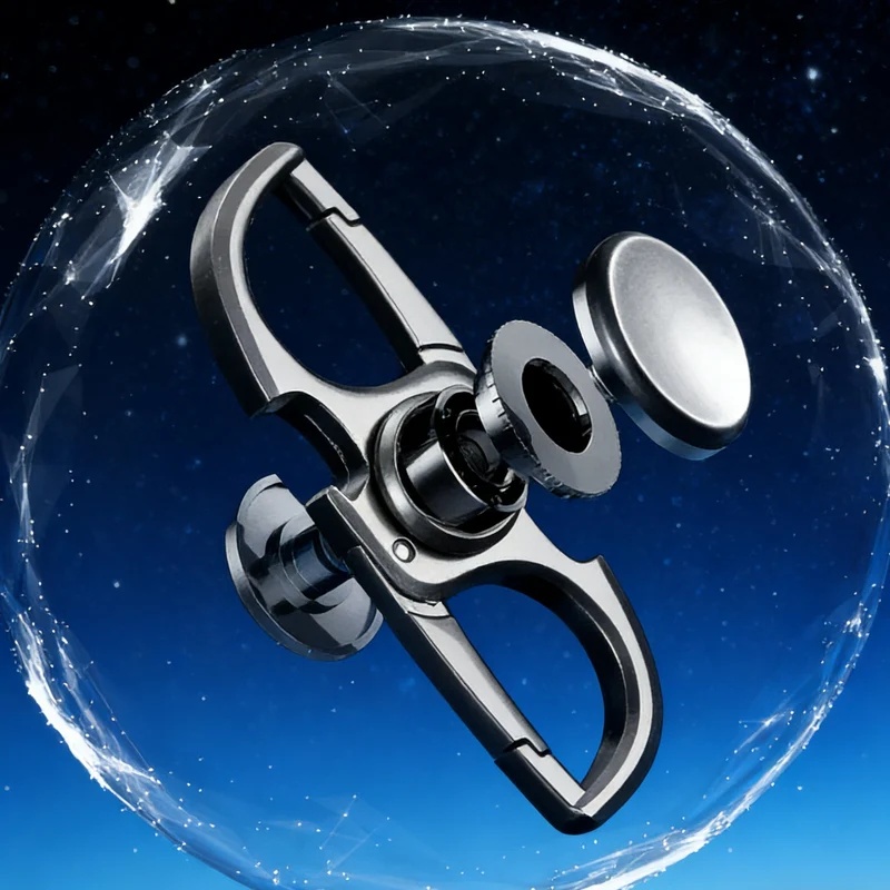 Mainan Fidget Spinner Ujung Ja - Keychain Multi Tool ulasan dan harga